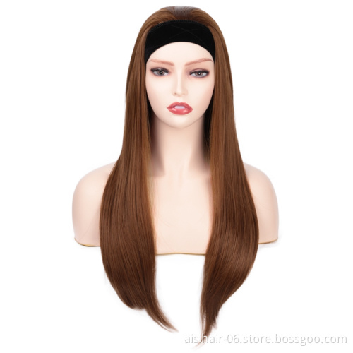 Luxury Vendor Best Manufacturers For Black Women Wholesale Straight 28 Inch Good Quality Extensions Headband Straight Hair